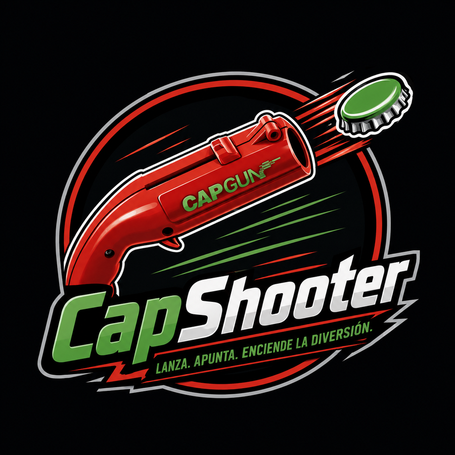 Pistola Lanzachapas CapShooter